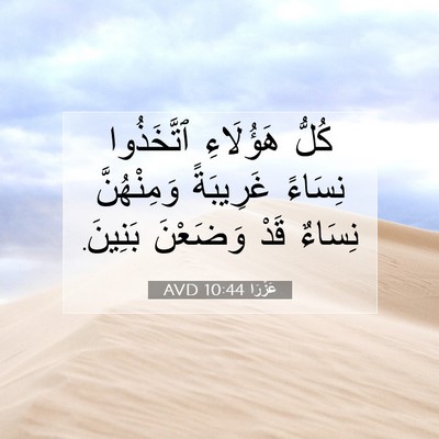 Picture 07 - عَزْرَا 10:44 AVD - كُلُّ هَؤُلَاءِ - Bible Verse Picture
