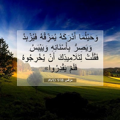 Picture 07 - مَرْقُس 9:18 AVD - وَحَيْثُمَا أَدْرَكَهُ - Bible Verse Picture