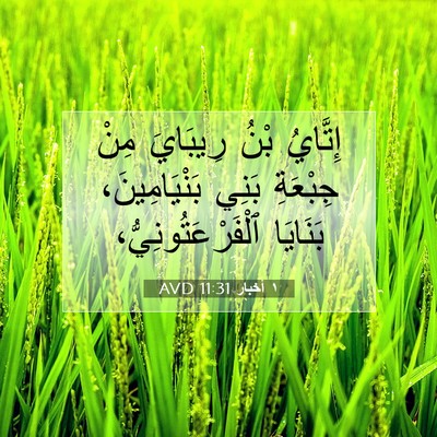 Picture 07 - ١ أخبار 11:31 AVD - إِتَّايُ بْنُ رِيبَايَ - Bible Verse Picture