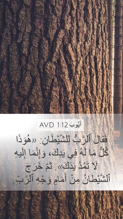 أَيُّوبَ 1:12 AVD Bible Verse Image