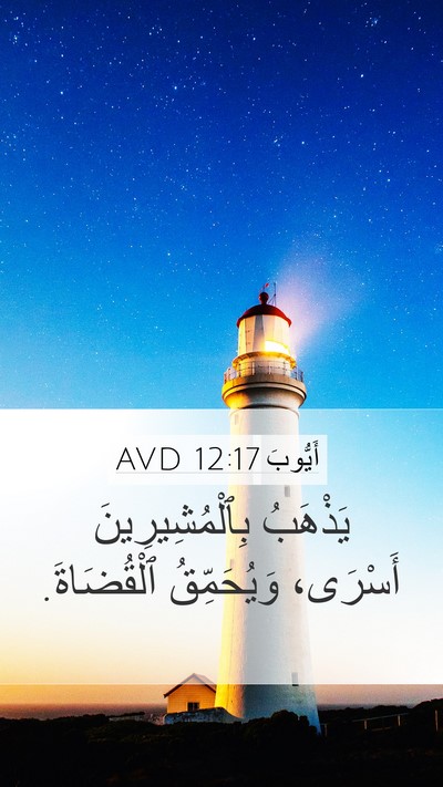 أَيُّوبَ 12:17 AVD Bible Verse Image