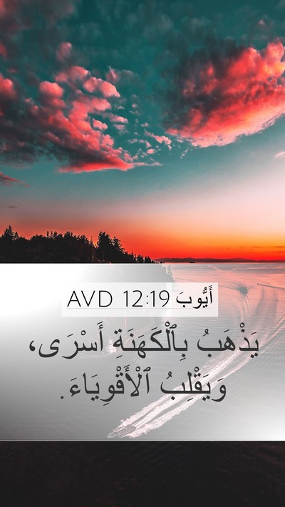 أَيُّوبَ 12:19 AVD Bible Verse Image