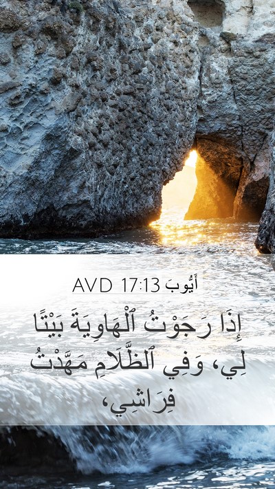 أَيُّوبَ 17:13 AVD Bible Verse Image