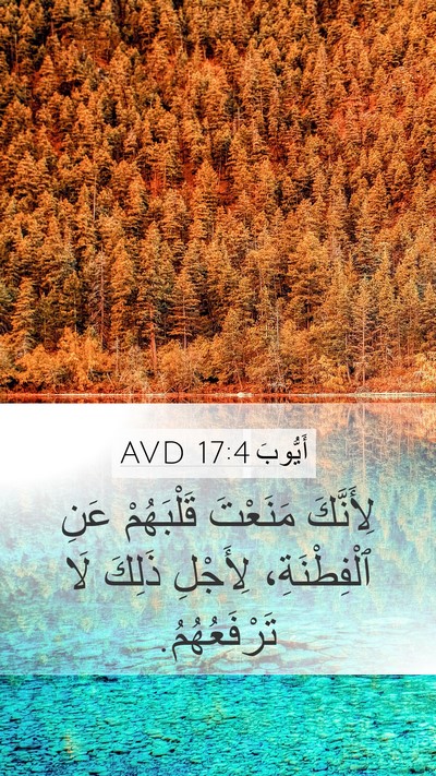 أَيُّوبَ 17:4 AVD Bible Verse Image