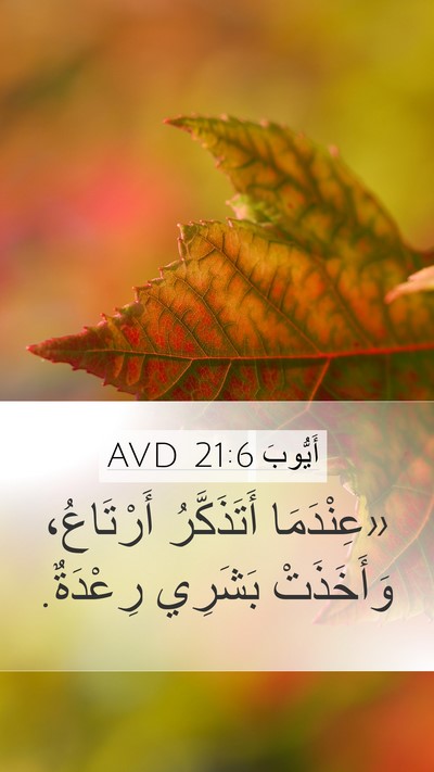 أَيُّوبَ 21:6 AVD Bible Verse Image