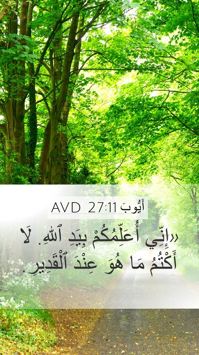 أَيُّوبَ 27:11 AVD Bible Verse Image