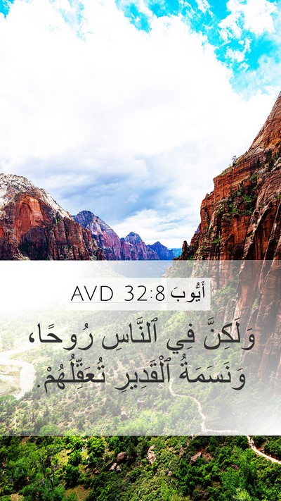 أَيُّوبَ 32:8 AVD Bible Verse Image