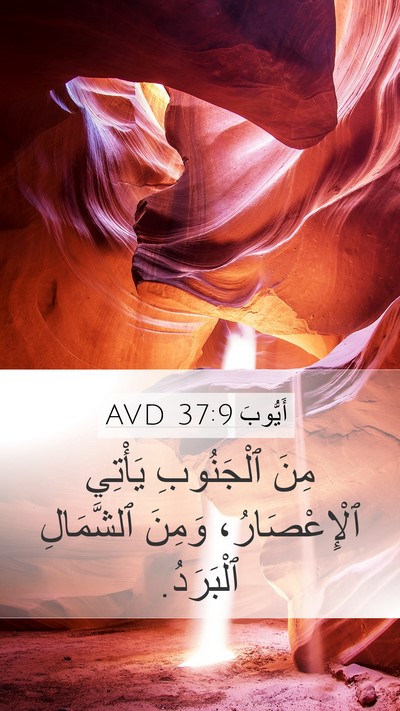 أَيُّوبَ 37:9 AVD Bible Verse Image