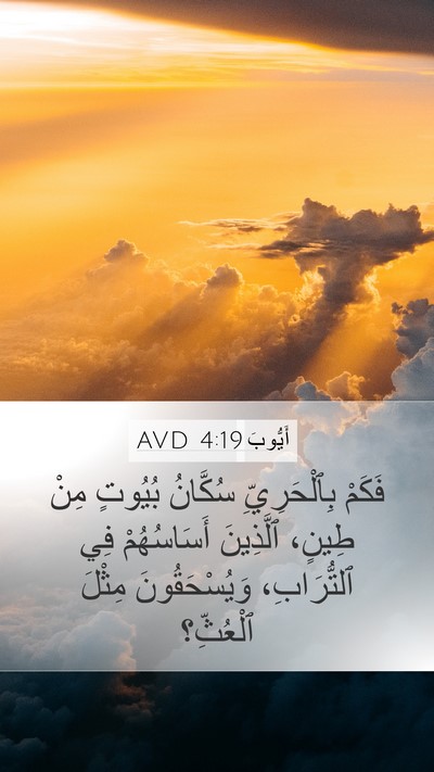 أَيُّوبَ 4:19 AVD Bible Verse Image