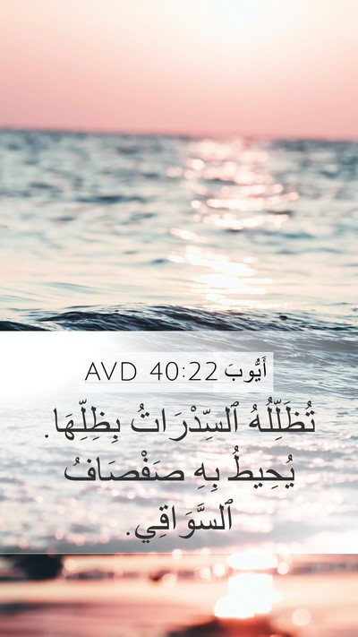 أَيُّوبَ 40:22 AVD Bible Verse Image