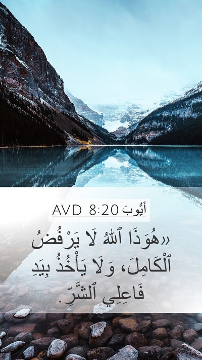أَيُّوبَ 8:20 AVD Bible Verse Image