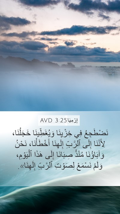 إِرْمِيَا 3:25 AVD Bible Verse Image