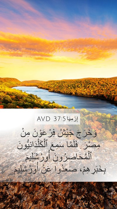 إِرْمِيَا 37:5 AVD Bible Verse Image