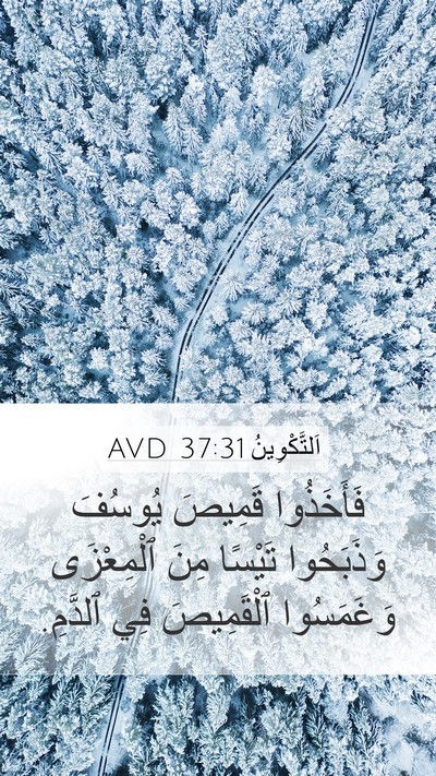اَلتَّكْوِينُ 37:31 AVD Bible Verse Image