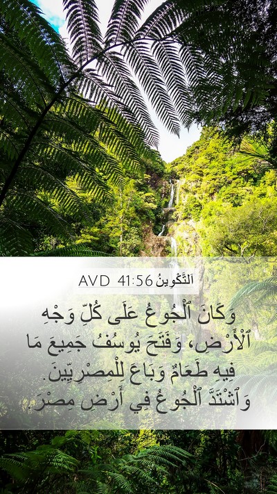 اَلتَّكْوِينُ 41:56 AVD Bible Verse Image