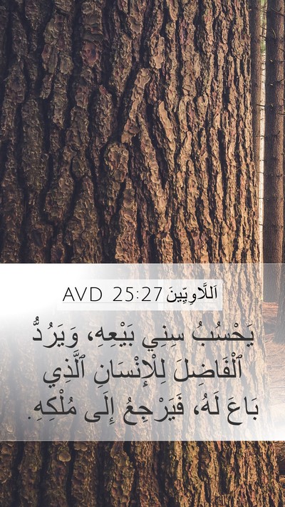اَللَّاوِيِّينَ 25:27 AVD Bible Verse Image