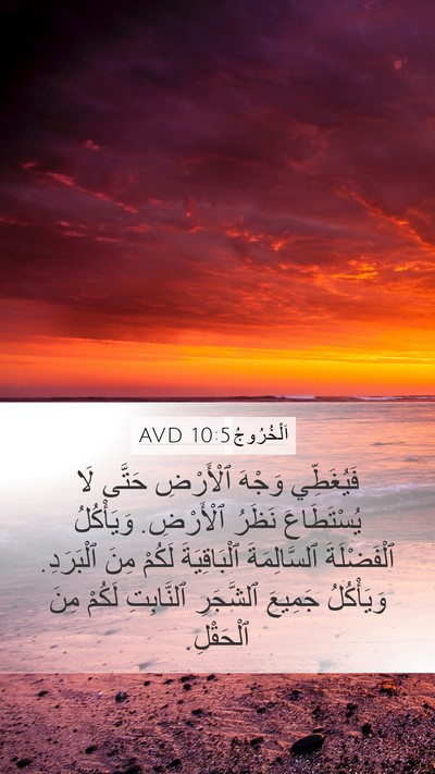 اَلْخُرُوجُ 10:5 AVD Bible Verse Image