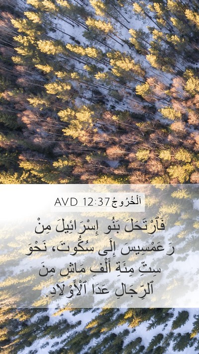اَلْخُرُوجُ 12:37 AVD Bible Verse Image