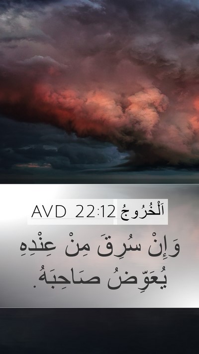 اَلْخُرُوجُ 22:12 AVD Bible Verse Image