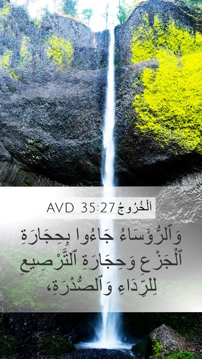 اَلْخُرُوجُ 35:27 AVD Bible Verse Image