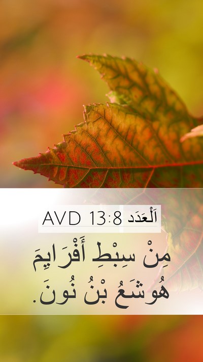 اَلْعَدَد 13:8 AVD Bible Verse Image