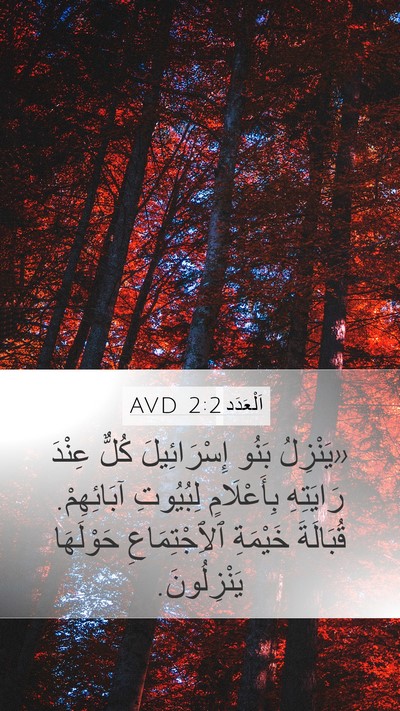 اَلْعَدَد 2:2 AVD Bible Verse Image