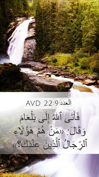 اَلْعَدَد 22:9 AVD Bible Verse Image