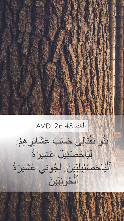 اَلْعَدَد 26:48 AVD Bible Verse Image