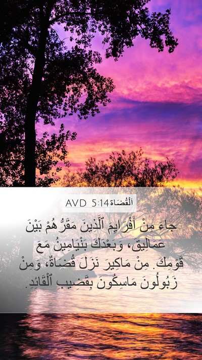 اَلْقُضَاة 5:14 AVD Bible Verse Image