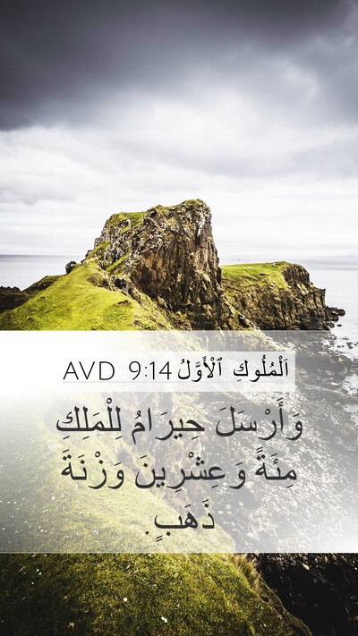 اَلْمُلُوكِ ٱلْأَوَّلُ 9:14 AVD Bible Verse Image