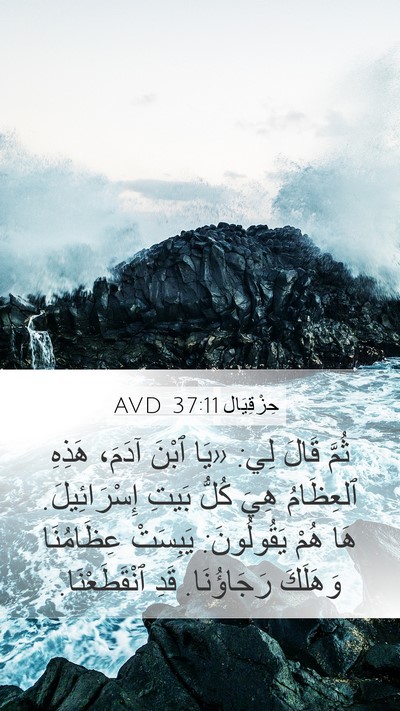 حِزْقِيَال 37:11 AVD Bible Verse Image