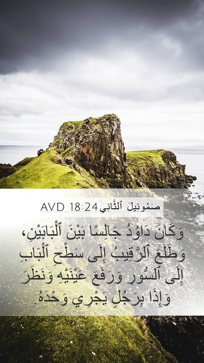 صَمُوئِيلَ ٱلثَّانِي 18:24 AVD Bible Verse Image