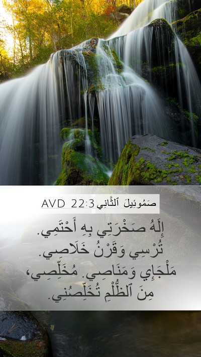 صَمُوئِيلَ ٱلثَّانِي 22:3 AVD Bible Verse Image