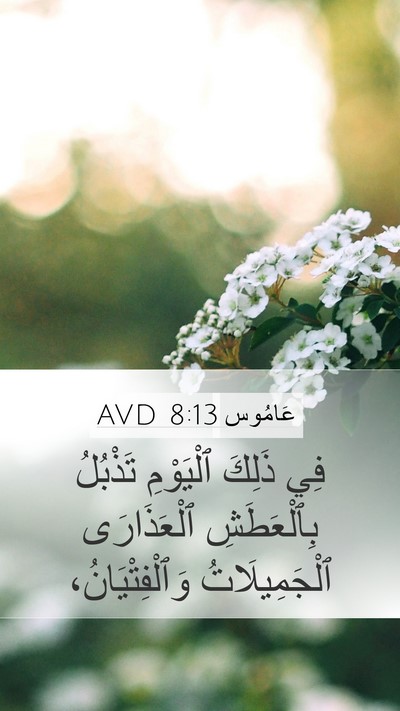 عَامُوس 8:13 AVD Bible Verse Image