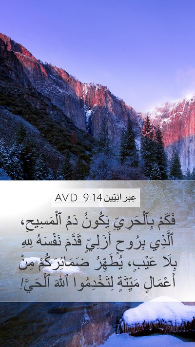 عِبرانِيّين 9:14 AVD Bible Verse Image