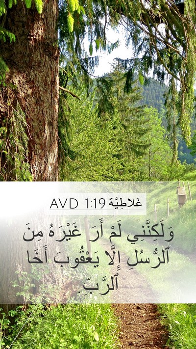 غَلاطِيَّة 1:19 AVD Bible Verse Image