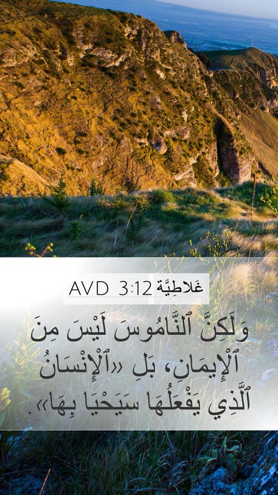 غَلاطِيَّة 3:12 AVD Bible Verse Image