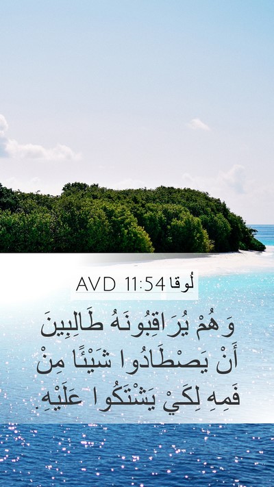 لُوقا 11:54 AVD Mobile Phone Wallpaper - وَهُمْ يُرَاقِبُونَهُ - Mobile Bible Verse Wallpaper