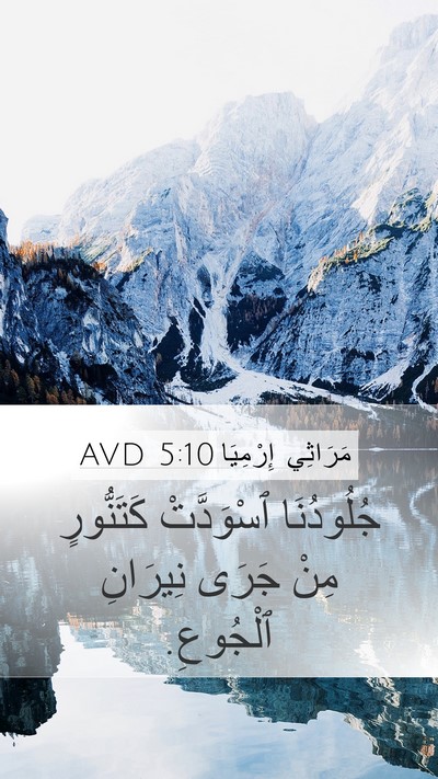 مَرَاثِي إِرْمِيَا 5:10 AVD Bible Verse Image