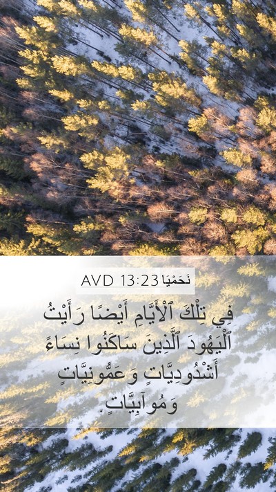 نَحَمْيَا 13:23 AVD Bible Verse Image