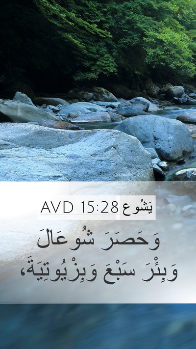 يَشُوع 15:28 AVD Bible Verse Image