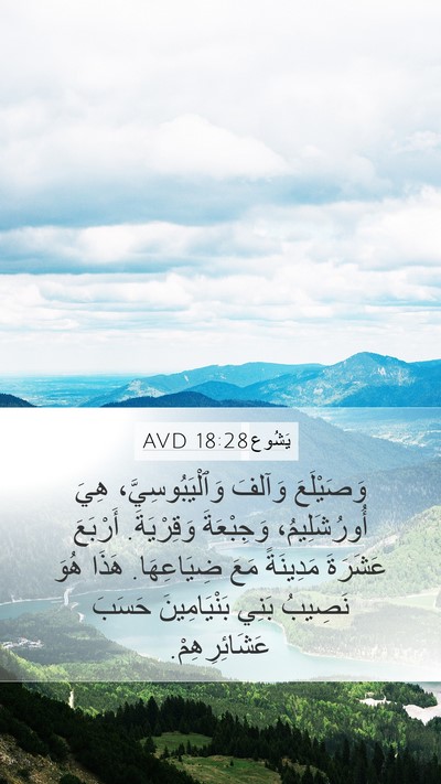يَشُوع 18:28 AVD Bible Verse Image