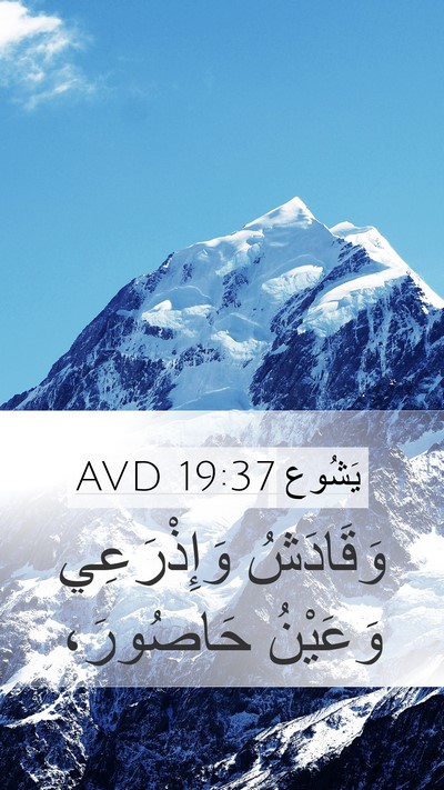 يَشُوع 19:37 AVD Bible Verse Image