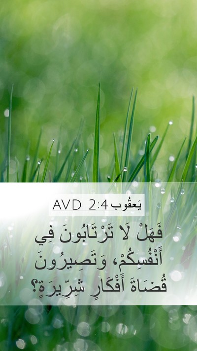 يَعقُوب 2:4 AVD Bible Verse Image