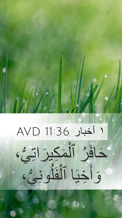 ١ أخبار 11:36 AVD Mobile Phone Wallpaper - حَافَرُ ٱلْمَكِيرَاتِيُّ، - Mobile Bible Verse Wallpaper
